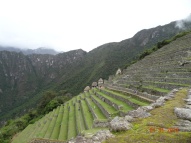 Terraces on Machu Pichu